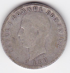 Romania 1 leu 1906 foto