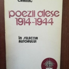 Poezii alese 1914-1944 - Nichifor Crainic