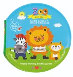 Cumpara ieftin Jucarie bebelusi BamBam, Carticica de baie cu animale de la Zoo