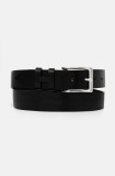 Hackett London curea de piele barbati, culoarea negru, HM413177