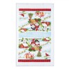 Prosop Bucatarie Craciun Bumbac Alb 60x35cm Om Zapada Festiv