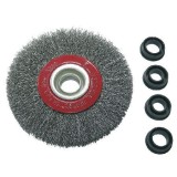 Perie sarma tip circular cu orificiu 125mm