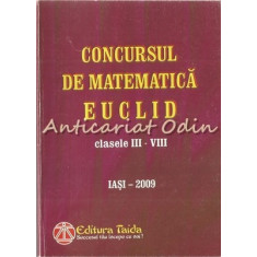 Concursul De Matematica Judetean Euclid Clasele III-VIII