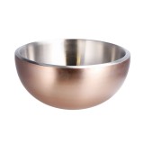 Cumpara ieftin Bol decorativ otel auriu rose 42 x 20 cm