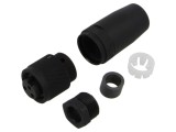 Conector LUMBERG AUTOMATION 7/8 3 pini 12A IP67 cod 11206 CuZn pe cablu