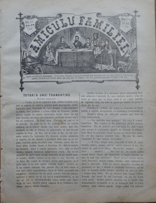 Ziarul Amiculu familiei , an 4 , nr. 25 , Gherla , 1880 foto