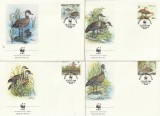 Fauna,pasari,WWF,FDC ,Bahamas.