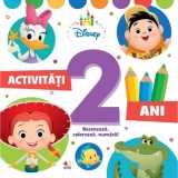 Activitati pentru 2 ani, Disney, Deseneaza, Coloreaza, Numara