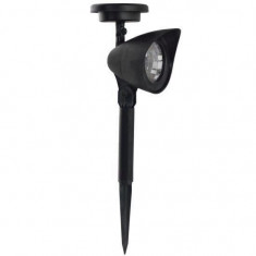 Lampa solara cu led, pentru gradina, Orbit 3 leduri, IP44, Inaltime 340 mm, lumina rece 6400k Mania Tools foto