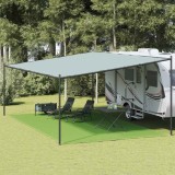vidaXL Covor pentru cort, verde deschis, 400x600 cm, HDPE