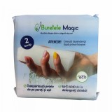 Cumpara ieftin Burete magic pentru curatarea peretilor si urmelor de grasime, Set 2 buc