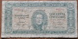 50 centesimos 1939 Uruguay, uzata