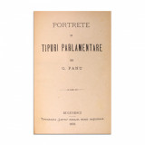 G. Panu, Portrete și tipuri parlamentare,1892