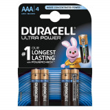 Baterii Alcaline AAA LR3 1.5V DuraCell Optimum Cutie 4