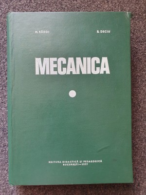 MECANICA - Radoi, Deciu foto