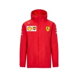 Ferrari geacă de bărbați cu glugă rain red F1 Team 2020 - XXL, Puma