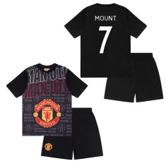 Manchester United pijamale de copii Crest Mount - 10-11 let foto
