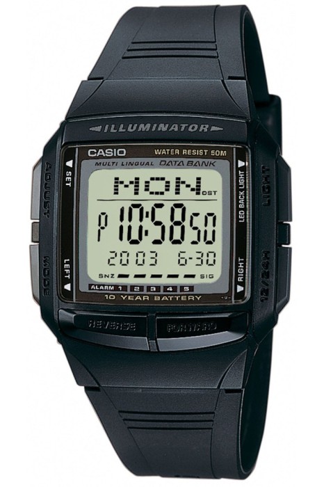 Ceas barbatesc Casio Databank DB-36-1A Casual Negru