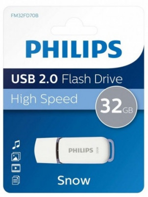 Memory Stick Usb 2.0 - 32gb Philips Snow Edition foto