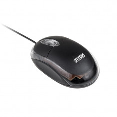 Mouse optic USB Little Wonder Intex, Negru foto