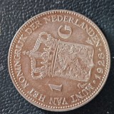1 gulden 1928 , argint , 10 grame