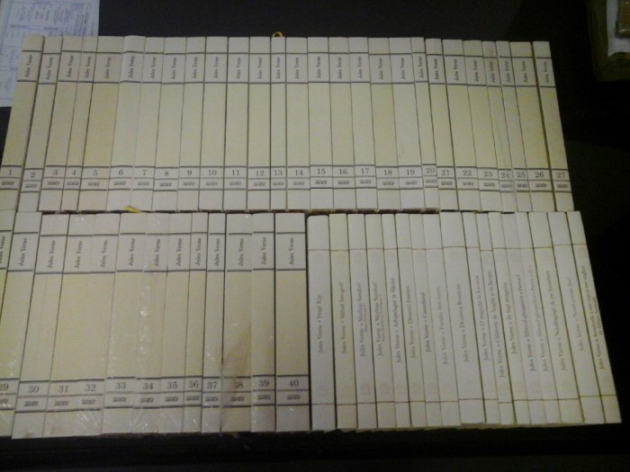 JULES VERNE - 57 volume - ( seriile Adevarul si ErcPress)