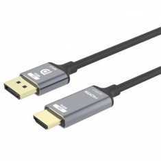 Cablu Displayport la HDMI 8K60Hz/4K144Hz T-T 2m, kportadk05-02