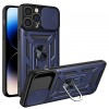 Husa pentru Apple iPhone 14 Pro, Techsuit, CamShield, Albastra