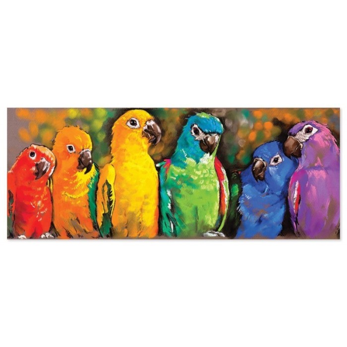 Puzzle papagali curcubeu Melissa and Doug, 1000 piese, 12 ani+ Puzzle papagali curcubeu Melissa and Doug, 1000 piese, 12 ani+