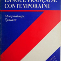 Langue francaise contemporaine. Morphologie. Syntaxe – Alfred Jeanrenaud