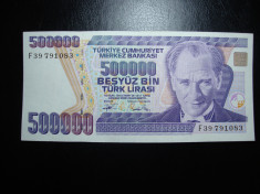 TURCIA 500000 LIRE 1970 foto