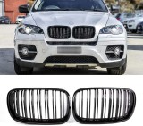 BMW Grile BMW X5 E70 BMW X6 GRILE BMW E71 M Design BMW Nari Duble Negru LUCIOS