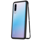 Husa Magnetic Case 360&deg; pentru Huawei P30, Negru