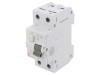 Intrerupator RCBO ETI POLAM 25A 30mA 2P tip AC, caracteristica B, 10kA, IP20