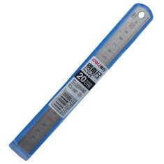 Rigla Metalica Deli, 20 cm, Rigla Metalica Gradata, Rigla Metalica 20 cm, Rigla de Metal Gradata, Rigle Metalice Gradate, Rigle Metalice 20 cm, Rigla foto