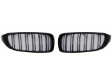Grila masca fata fata BMW 4/4 GC (F32/F33/F36/F82/83), 12.2013-, partea stanga, type M4; negru, lucios; Tuning,