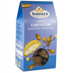 Cantuccini Bio Crocant din Grau Spelta Migdale si Miere Sommer 150gr