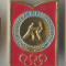 Insigna Olimpica a XXII Olimpiada Moscova Rusia 1980 - SPORT DE CONTACT KARATE