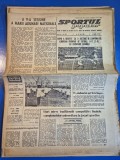 ziarul sportul popular 30 iunie 1966 - fotbal rapid bucuresti