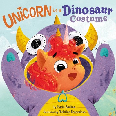 Unicorn in a Dinosaur Costume foto
