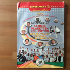 germany WM 2006 album fotbal cartonase nationala germania sammel plaketten sport