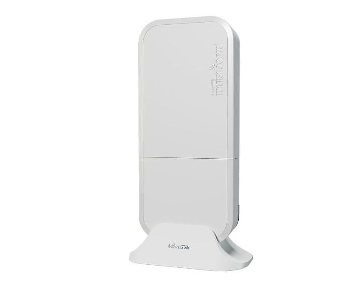 wAP ac, 2 x Gigabit, 802.11b/g/n 2.4Ghz, 802.11an/ac 5GHz, alb outdoor, injector PoE - MikroTik RBwAPG-5HacD2HnD