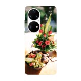 Husa compatibila cu Huawei Nova Y70 model Fruit and flower basket, Silicon, TPU, Viceversa, Transparent, Carcasa