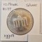 Germany, Germania, 10 Deutsche Mark 1991, KM#177, argint, excelenta