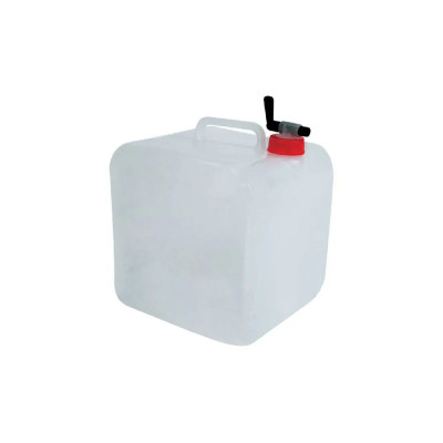Canistra pentru apa 15 litri, cu capac cu rubinet, pliabila AutoDrive ProParts foto