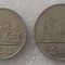 G5. ROMANIA RSR lot / set 1 leu + 3 lei 1966 stare foarte buna **