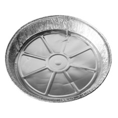Set 2 Tavite din Aluminiu pentru Tort, 230x50 mm, Tavita din Aluminiu de Unica Folosinta, Forme de Copt din Aluminiu, Forme de Copt pentru Prajituri, foto