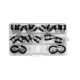 Set cleme oțel inoxidabil+cauciuc 18 buc Yato YT-067833