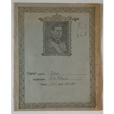 CAIET PENTRU ISTORIE AL ELEVULUI PETRE P. RADU , CLASA A II -A , ANUL SCOLAR 1941 -1942 , MANUSCRIS
