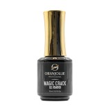 Solutie Magic Crack Gel Remover, pentru Indepartarea Gelului sau Ojei Semipermanente, Transparent Gold, 15 ml